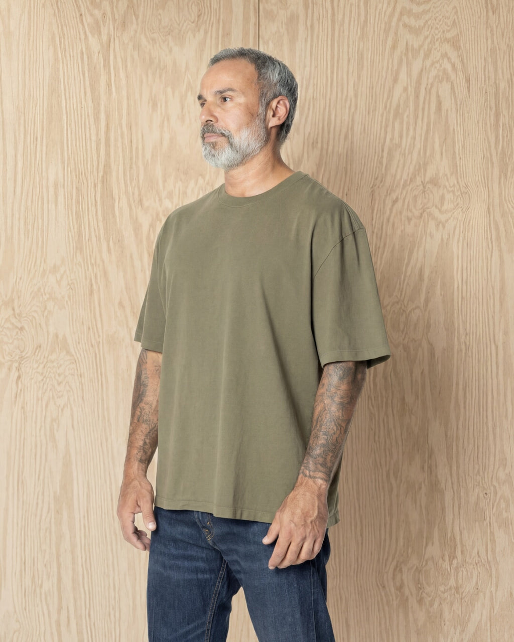 MENS DROP SHOULDER TEE